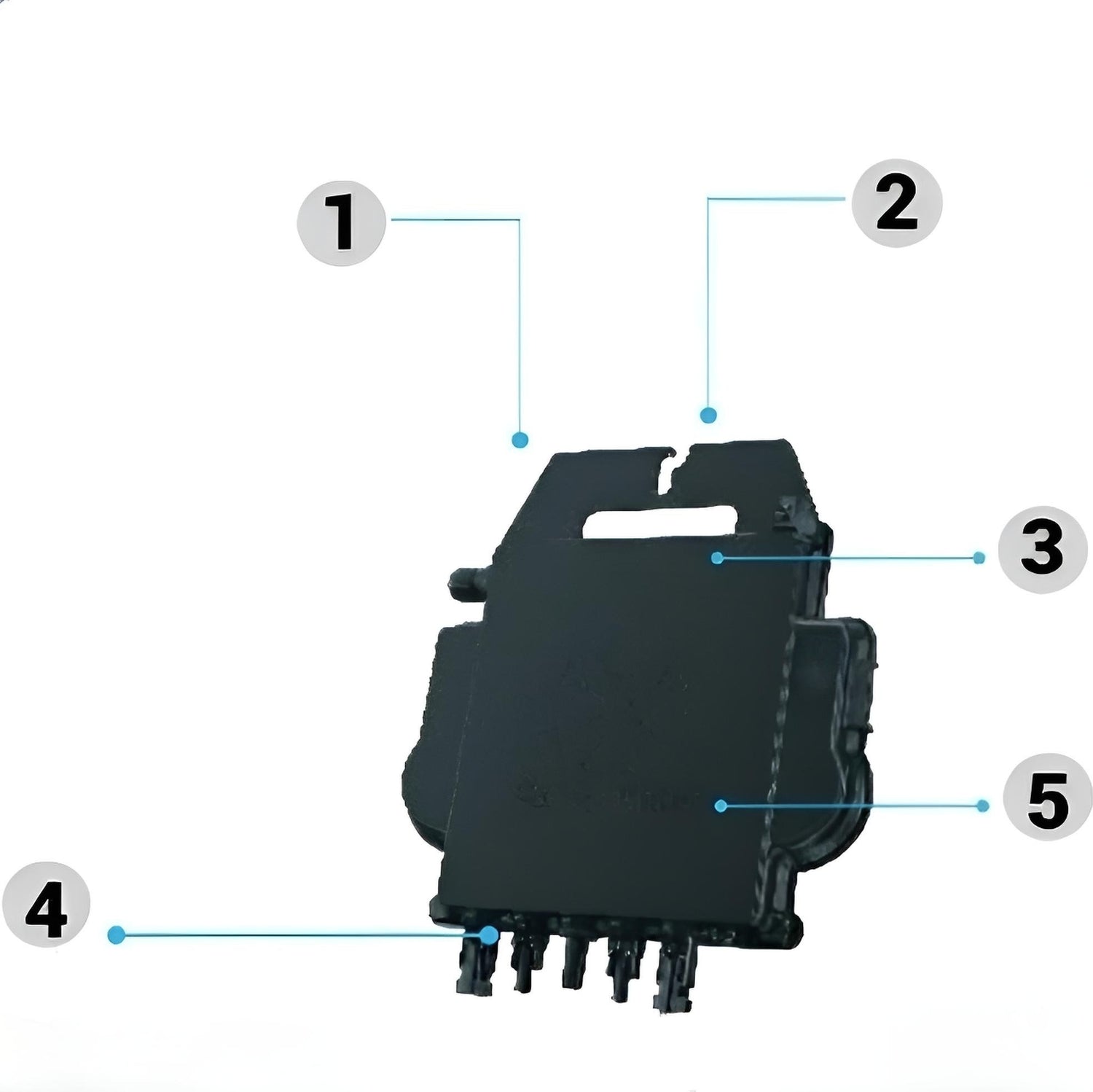 Micro-omvormer voor Belga Solar zonnepaneel – veilige omzetting van stroom voor thuisgebruik