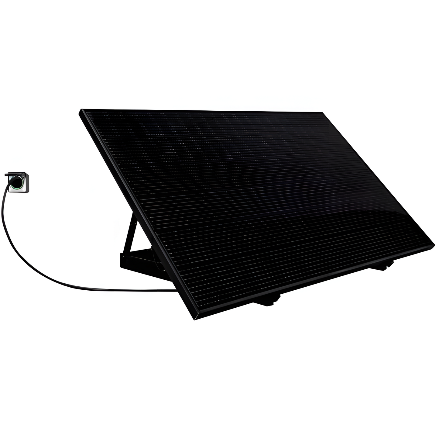 Plug & play zonnepaneel met stekker, klaar voor directe aansluiting op het stopcontact